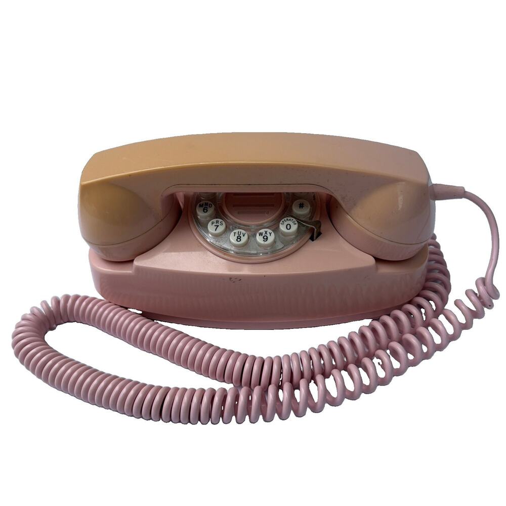 Crosley Telephone Pink Touch Tone Dial Vintage Princess Phone